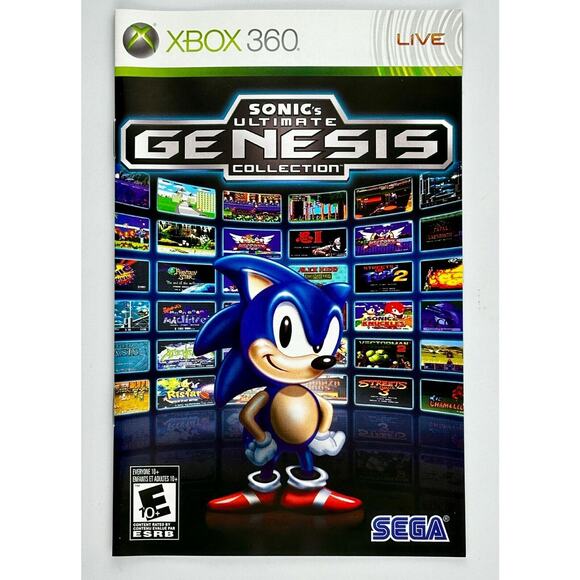 Sonic Ultimate SEGA GENESIS Collection Xbox 360 49 games - Picture 6 of 7